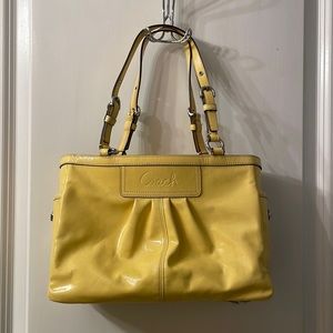 Yellow COACH Purse